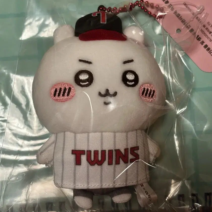 [BUNJANG] LG Twins "Meonjaggwi" Collaboration Cheikawa Keyring / 엘지트윈스 먼작귀 키링 (치이카와)