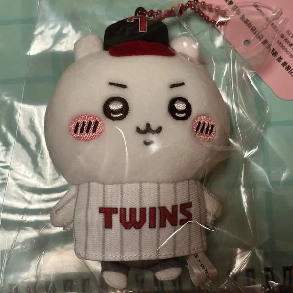 [BUNJANG] LG Twins "Meonjaggwi" Collaboration Cheikawa Keyring / 엘지트윈스 먼작귀 키링 (치이카와)