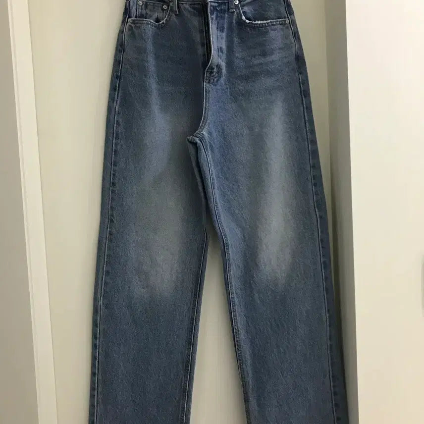[BUNJANG] Vintage Denim Straight Fit Jeans / 청바지 빈티지 데님 스트레이트 핏
