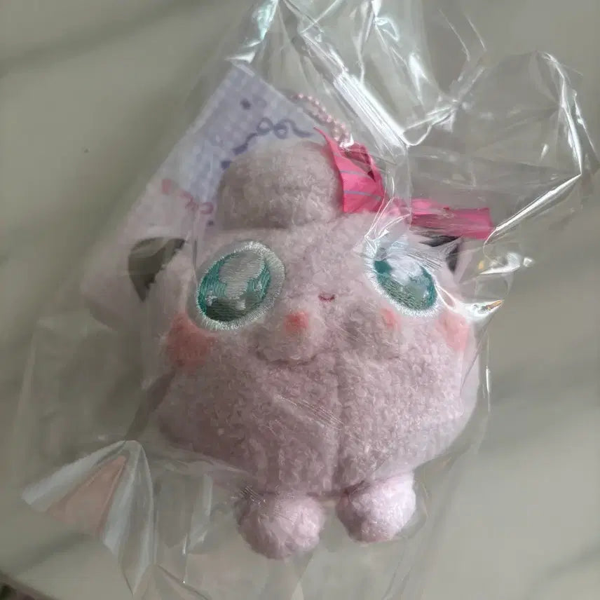 [BUNJANG] Pokemon Center Mascot Keyring Jigglypuff Don't Attack Me Version / 포켓몬센터 마스코트 키링 Don't Attack Me 푸린 키링 새제품