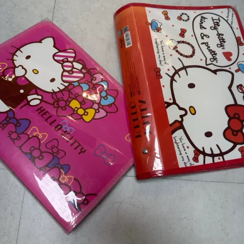 [BUNJANG] Sanrio Hello Kitty Genuine Pink File Folder / 키티 정품 파일