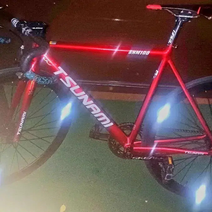 [BUNJANG] Tsunami SNM100 Pixie Fixed Gear Bicycle - Red Wine / 쓰나미 SNM100 픽시 자전거 레드와인 (아이패드랑 교환 원함)
