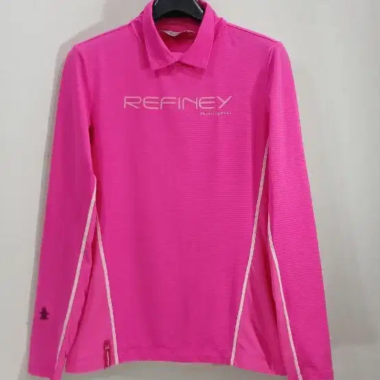 [BUNJANG] Munsingwear Golfwear Long Sleeve T-Shirt Pink / 먼싱웨어  골프웨어 긴팔 티셔츠 핑크