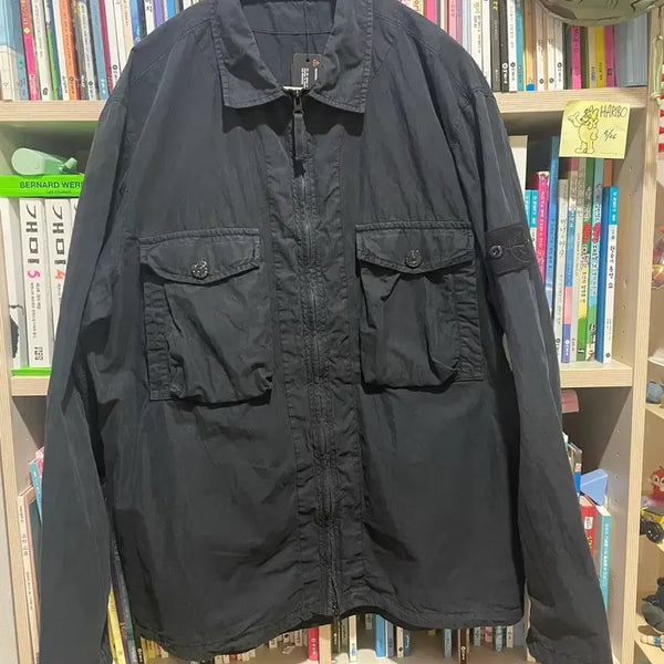 [BUNJANG] Stone Island Ghost Piece Overshirt Black / 3일 동안 가격[XL] 스톤아일랜드 고스트피스 오버셔츠 블랙 새상품급