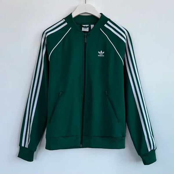 [BUNJANG] Adidas Superstar Green Track Top Jersey / 아디다스 슈퍼스타 그린 트랙탑 져지
