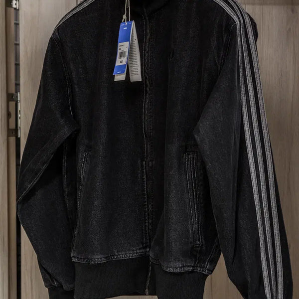 [BUNJANG] Adidas Denim Firebird Track Top (XS) New / 아디다스 데님 파이어버드 트랙탑 새상품(XS)