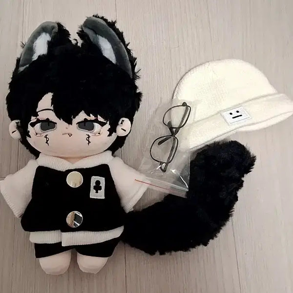 [BUNJANG] 20cm Cotton Doll Set with Outfit / 20cm 솜깅이 인형 세트