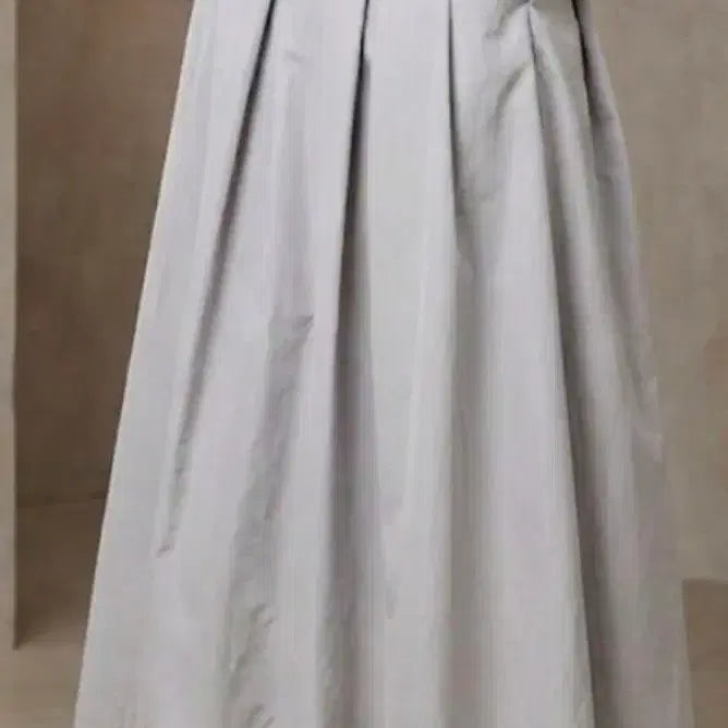 [BUNJANG] Max Mara Timeless Pleated Grey Long Skirt Size 38 / 38사이즈 막스마라 타임리스 플리츠 그레이 롱스커트 롱 치마