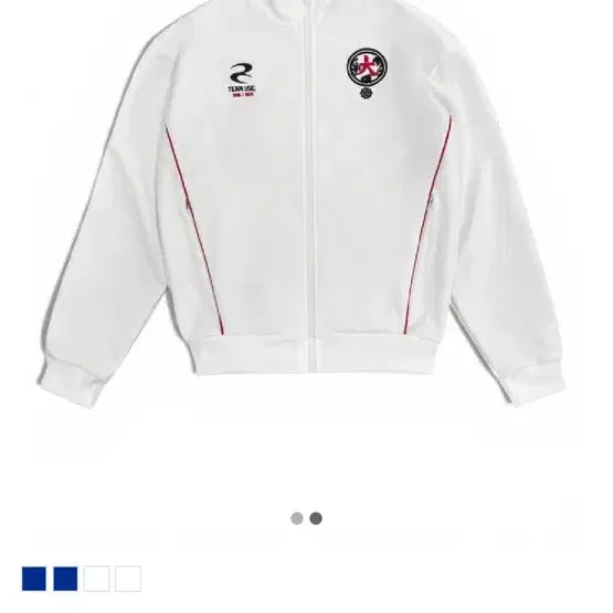 [BUNJANG] Team Use Tokyo Track Jersey Top White / (L) 팀유즈 도쿄 트랙 저지 탑 화이트