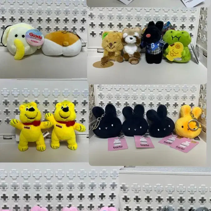 [BUNJANG] Plush Keychain Collection / [이벤트] 정품 인형 키링 전부 3900원