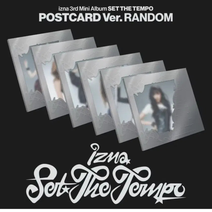[BUNJANG] IZNA Set The Tempo Album Photocard / 이즈나 SET THE TEMPO 포스트카드 앨범 새앨범 미개봉