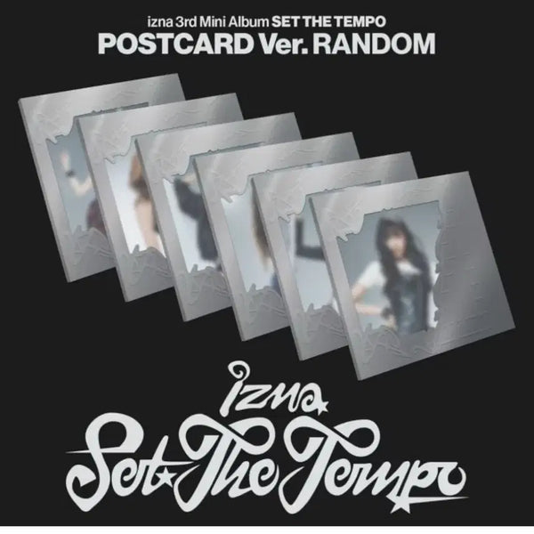 [BUNJANG] IZNA Set The Tempo Album Photocard / 이즈나 SET THE TEMPO 포스트카드 앨범 새앨범 미개봉