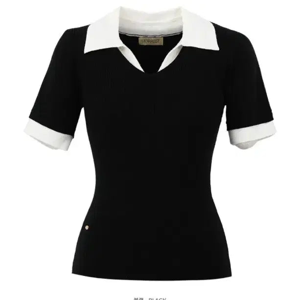 [BUNJANG] Benito Short-Sleeve Knit Top Size 2 / 베니토 반팔 니트 2사이즈