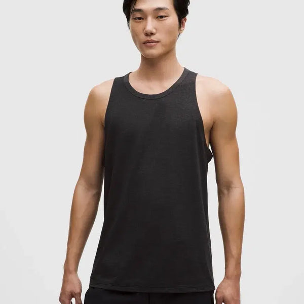 [BUNJANG] Lululemon Mile Marker Run Crew Lightweight Tank Top - Heather Black (M) / 룰루레몬 마일메이커 런 크루 라이트웨이트 탱크탑 M