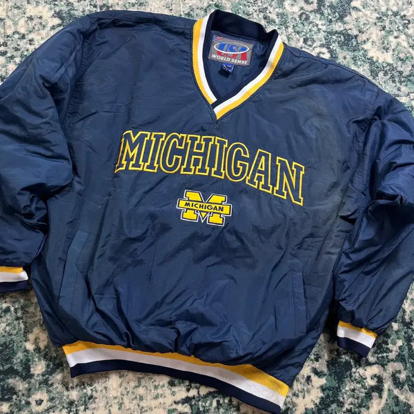 [BUNJANG] Michigan USA Warm-up Jacket / 미시칸 usa 웜업