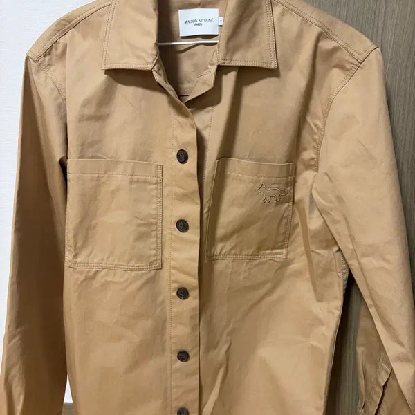 [BUNJANG] Maison Kitsuné Beige Shirt / 메종키츠네 셔츠 베이지색