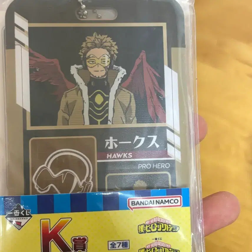 [BUNJANG] My Hero Academia Hawks Cardholder Keychain Bundle Set (Sealed) / 나히아 히로아카 호크스 카드홀더 키링 일괄 미개봉