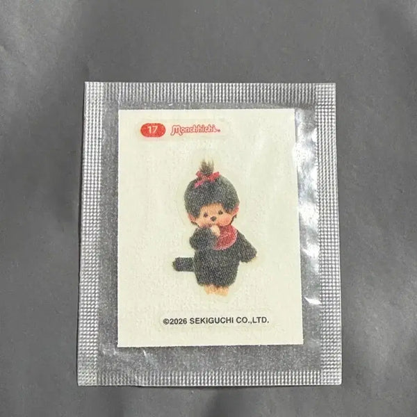[BUNJANG] Monchhichi Wafer Sticker #17 / 몬치치 웨하스 띠부씰 17번