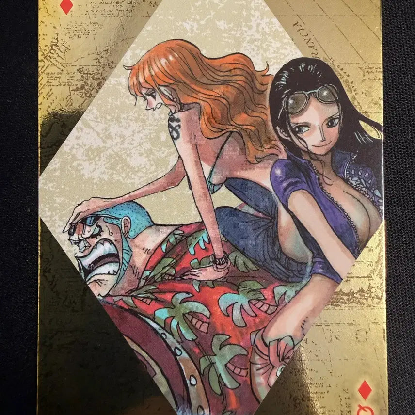 [BUNJANG] One Piece Limited Edition Golden Trump Card Set / [등급용/최상급] 2024 원피스 한정 황금 트럼프 카드 [다Q]