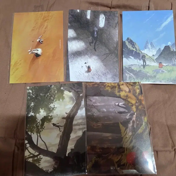 [BUNJANG] Going to Meet Mom Postcard Bundle Set / 엄마를 만나러 가는길 엽서 판매합니다!