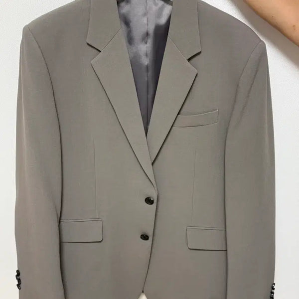 [BUNJANG] Giordano Grey Blazer (L) / 지오다노 블레이저 (L)