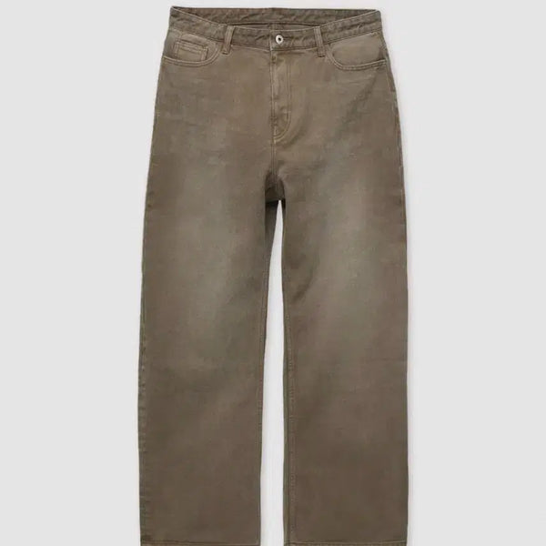 [BUNJANG] COOR Wide Leg Garment Dyed Jeans / 쿠어 와이드레그 가먼트다잉 진스