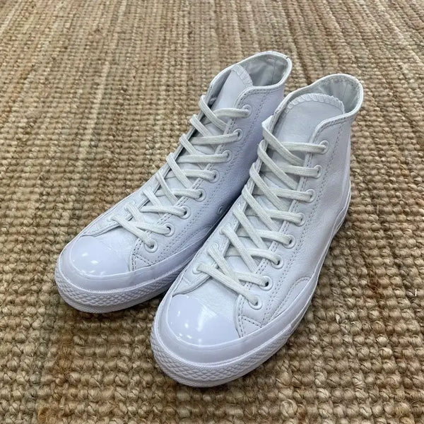 [BUNJANG] Converse Chuck 70 Leather Triple White 250 / [250]컨버스 척70 레더 트리플화이트
