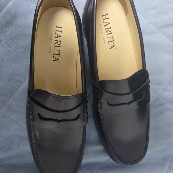 [BUNJANG] Haruta Premium Leather Penny Loafers HS-920 Brown 275 / 하루타 소가죽 프리미엄 페니로퍼 HS-920 브라운 275. 새상품