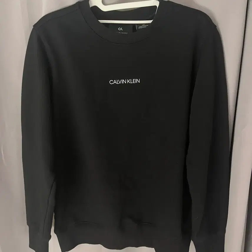 [BUNJANG] Calvin Klein CK Black Fleece Sweatshirt Unisex S/P / 캘빈클라인 CK 블랙 맨투맨 기모 맨투맨 S/P 남녀공용