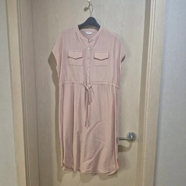 [BUNJANG] J DEW Pink Shirt Dress Size 77 / J DEW. 핑크 셔츠 원피스사이즈77