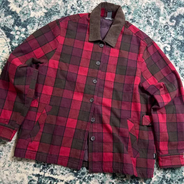 [BUNJANG] Eddie Bauer Tartan Check Shirt / 에디바우어 타탄 체크셔츠
