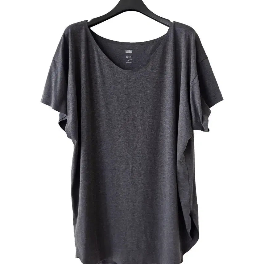 [BUNJANG] Uniqlo Grey Loose Fit T-Shirt XL / XL/유니클로 그레이 루즈티셔츠