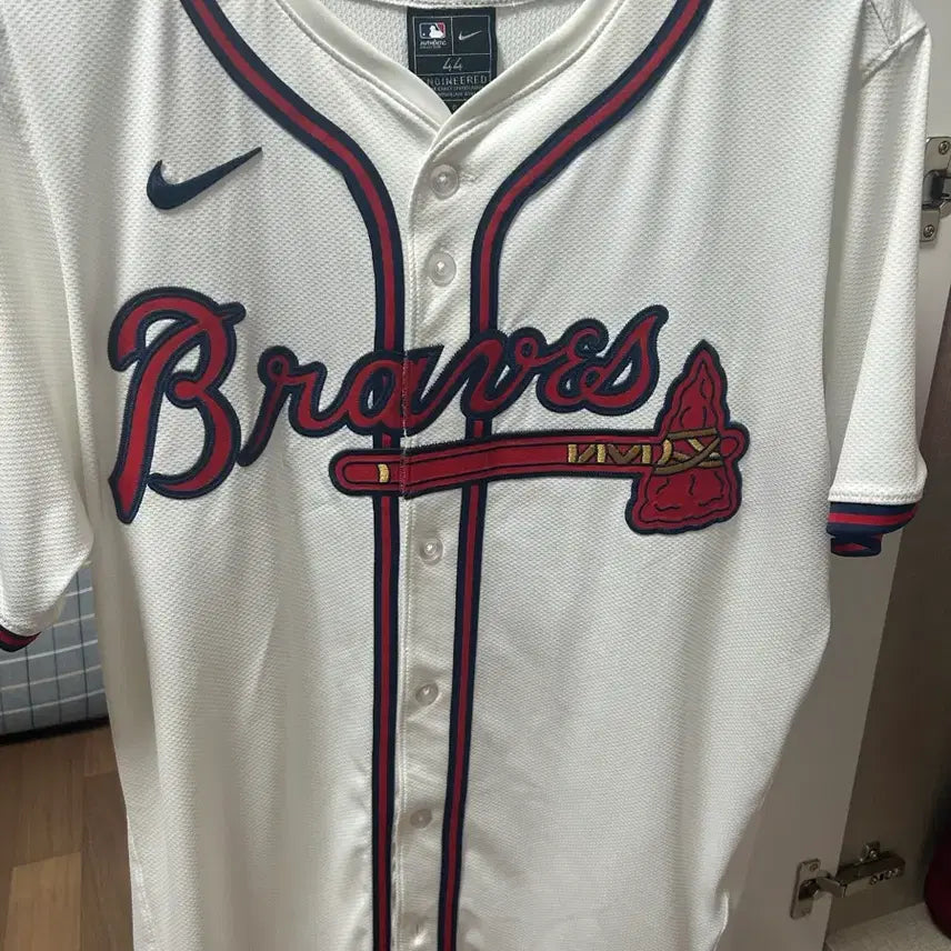 [BUNJANG] MLB Atlanta Braves Ronald Acuña Jr. Authentic Jersey Size 44 / mlb 아쿠냐 주니어 어센틱 유니폼