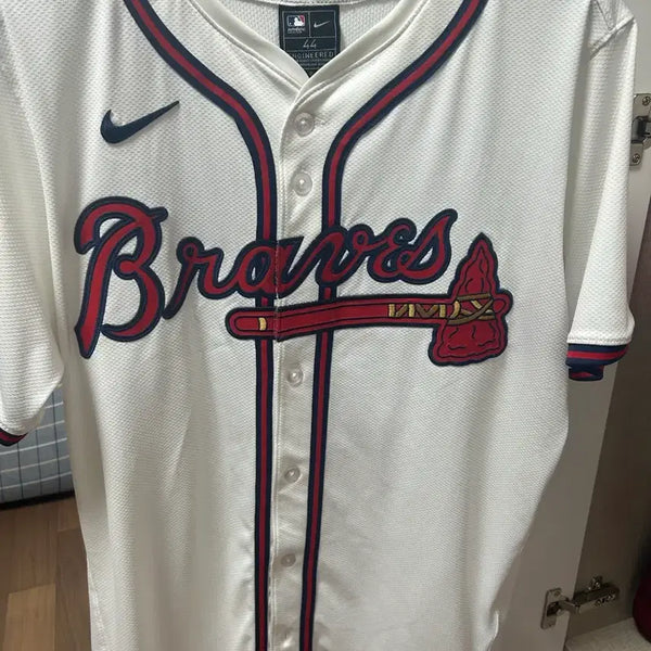 [BUNJANG] MLB Atlanta Braves Ronald Acuña Jr. Authentic Jersey Size 44 / mlb 아쿠냐 주니어 어센틱 유니폼