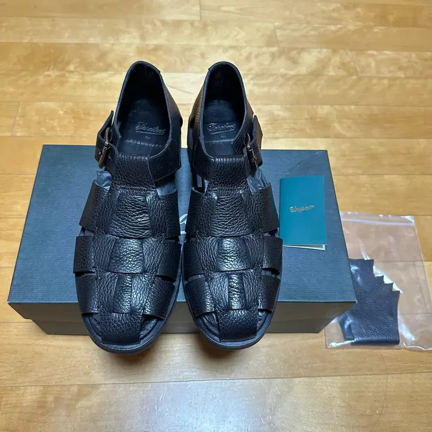 [BUNJANG] Paraboot x Brownstone Pacific Black Leather Loafers / 파라부트 x 브라운야드 퍼시픽 블랙 42 새상품