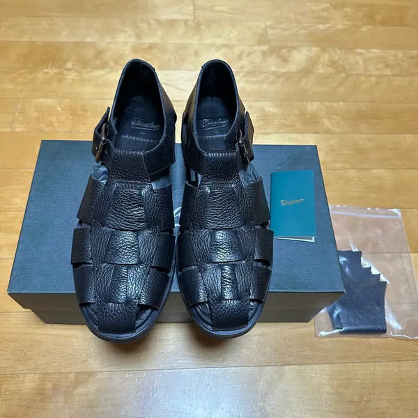 [BUNJANG] Paraboot x Brownstone Pacific Black Leather Loafers / 파라부트 x 브라운야드 퍼시픽 블랙 42 새상품