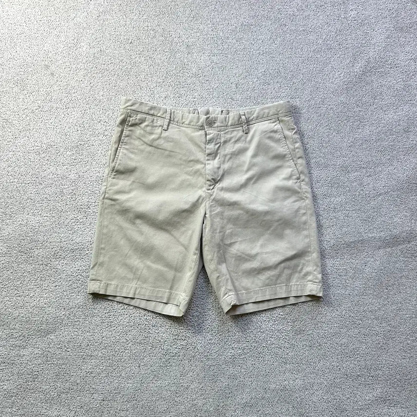[BUNJANG] Hazzys Slim Fit Beige Cotton Pants 82 / 헤지스 슬림핏 베이지 면바지 82