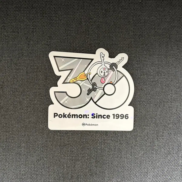 [BUNJANG] Pokemon 30th Anniversary Logo Clefable Sticker / 한국한정] 포켓몬 30주년 로고 스티커 클레피
