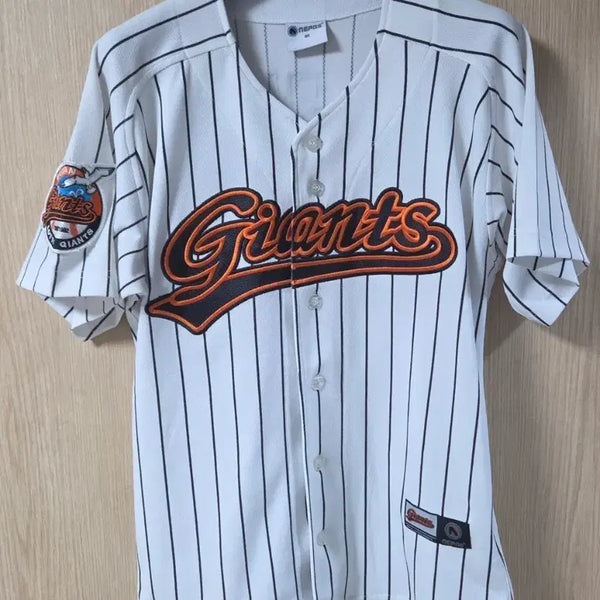 [BUNJANG] Lotte Giants Baseball Team Retro Jersey - Kang Min-ho #47 / (착샷) 롯데자이언츠 유니폼 져지 레트로
