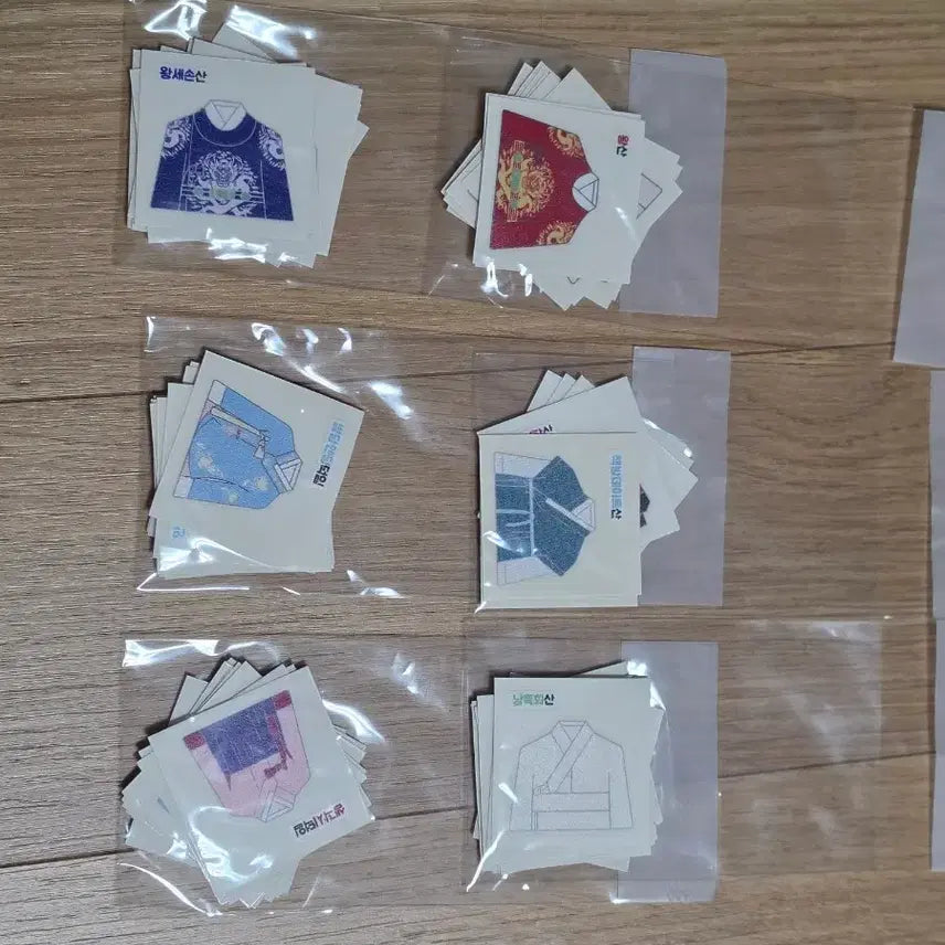 [BUNJANG] The Red Sleeve "Sanduk" Sticker Set / 옷소매붉은끝동 비공굿 산덕임 띠부씰