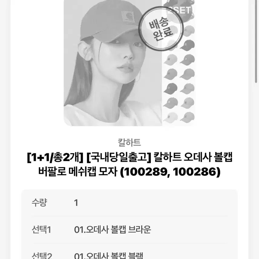 [BUNJANG] Carhartt Odessa Buffalo Mesh Cap / 칼하트 오데사 볼캡 버팔로 메쉬캡 모자