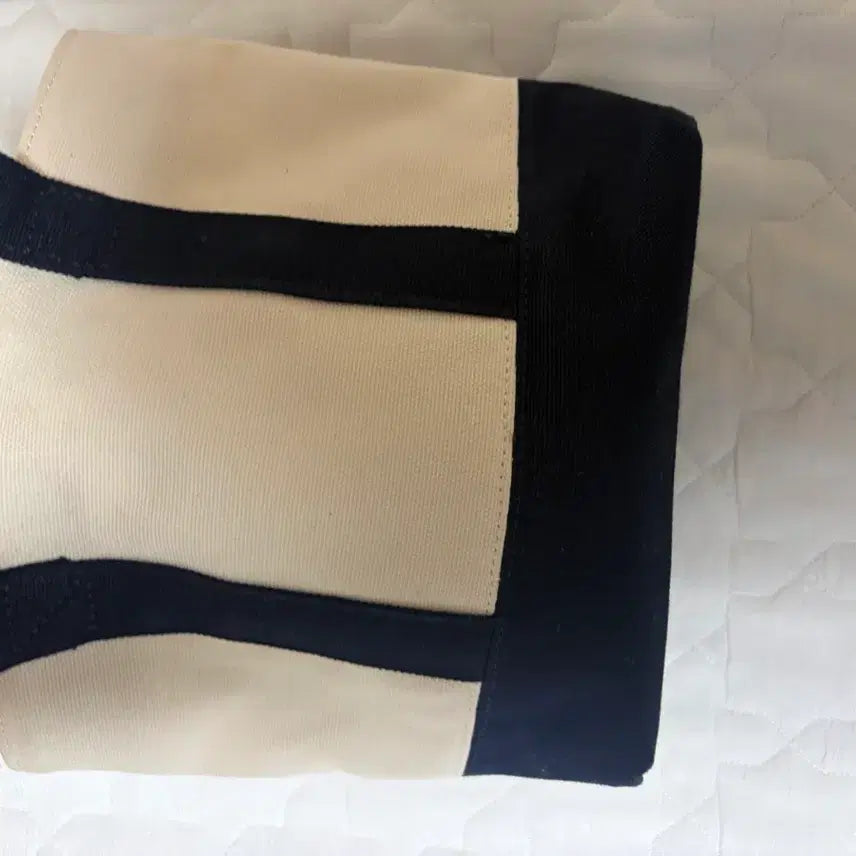 [BUNJANG] Converse Tote Bag Ivory/Navy / 컨버스 토트백 아이보리/네이비
