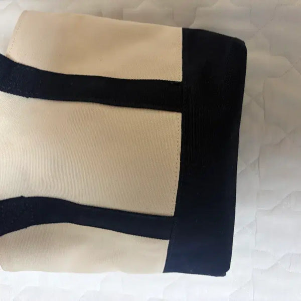 [BUNJANG] Converse Tote Bag Ivory/Navy / 컨버스 토트백 아이보리/네이비