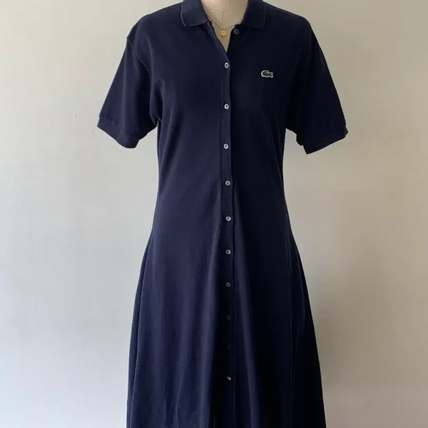[BUNJANG] Lacoste Navy Pique Dress / 라코스테 네이비 원피스