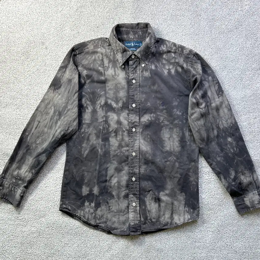 [BUNJANG] Polo Ralph Lauren Tie-Dye Vintage Shirt L / 폴로 랄프로렌 타이다이 나염 빈티지 셔츠 L 100