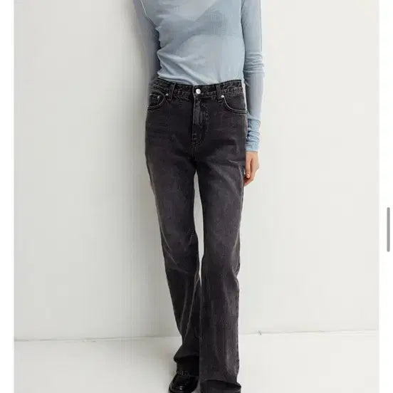 [BUNJANG] Le Flare Black Denim Pants / [새상품] 르 부츠컷 블랙 데님 팬츠