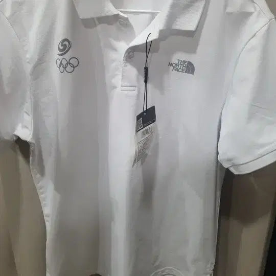 [BUNJANG] The North Face White Label Team Korea National Team Limited Edition Polo Shirt / 노스페이스 국가대표 한정판 화이트라벨 카라티