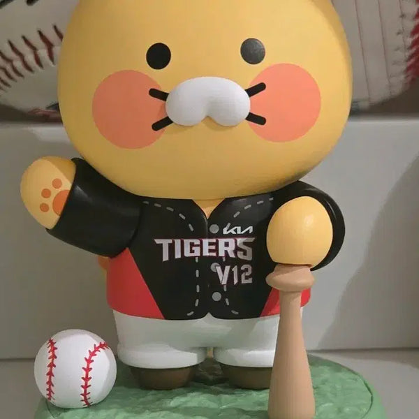[BUNJANG] KBO Baseball x Kakao Friends Chunsik Figure - Kia Tigers / NC Dinos / KBO 프로야구 X 카카오프렌즈 춘식이 피규어 _ 기아타이거즈 nc