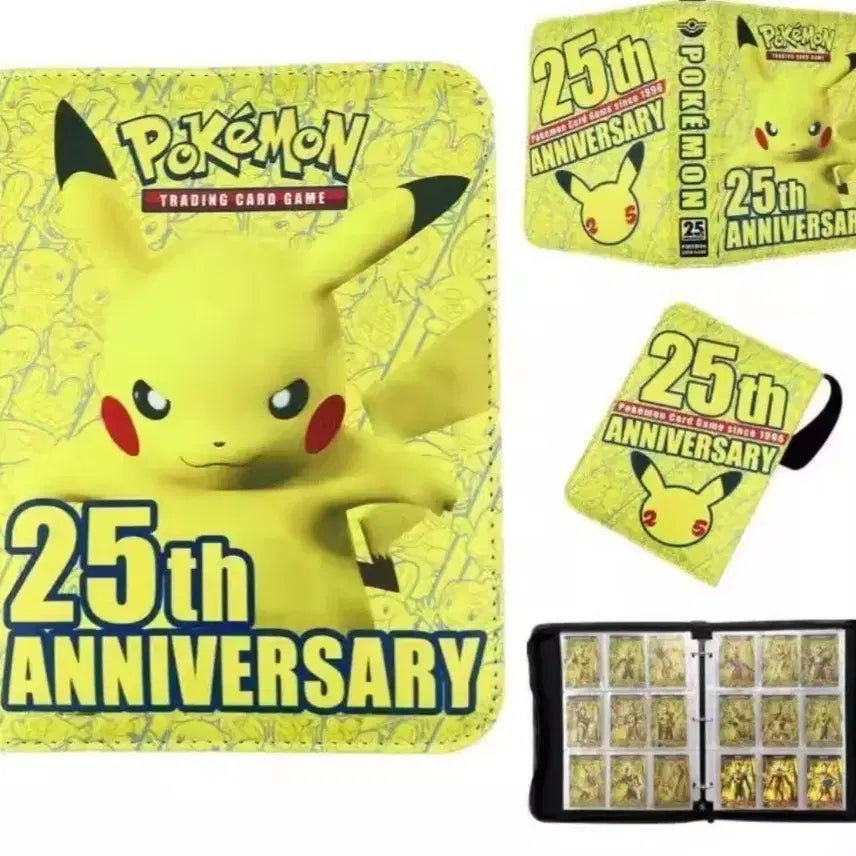 [BUNJANG] Pokemon 25th Anniversary Pikachu Card Binder Album / 포켓몬 카드 바인더 앨범