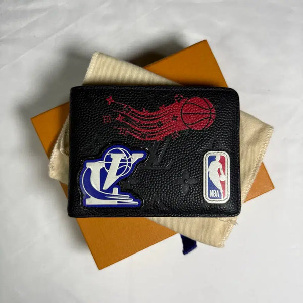 [BUNJANG] Louis Vuitton x NBA Monogram Multiple Wallet M80624 / [한정판]루이비통 x NBA 모노그램 멀티플 월렛 반지갑 M80624